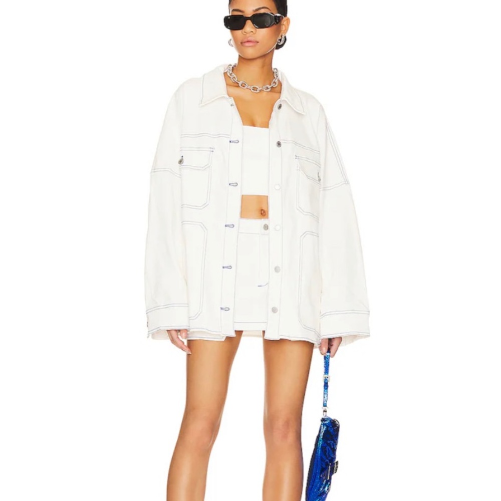 BY.DYLN jacket and skirt set